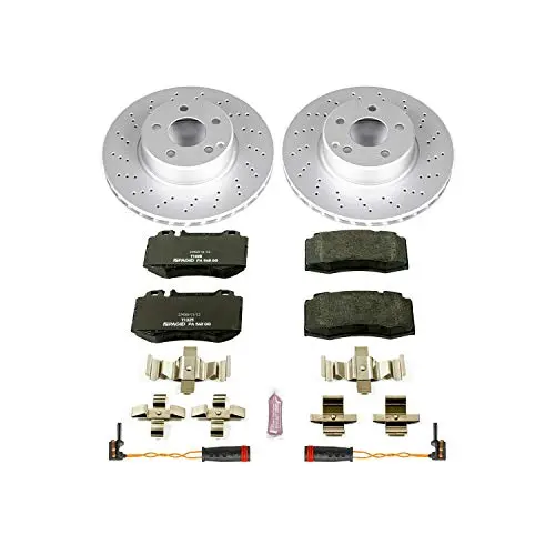 Power Stop Esk2932 Front Euro-Stop Brake Kit Mercedes 1