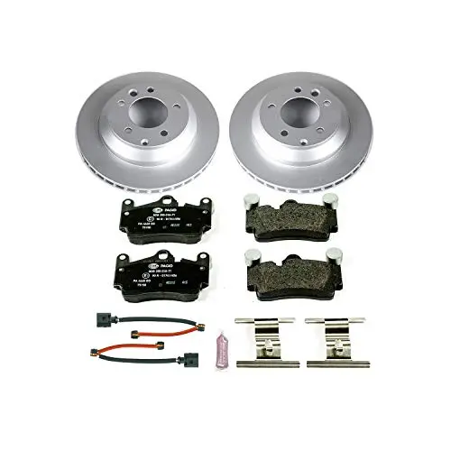 Power Stop Esk5312 Rear Euro-Stop Brake Kit Porsche Audi Volkswagen 1