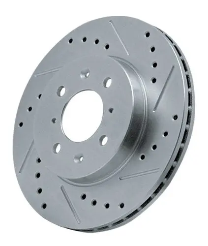 Power Stop Jbr709xl Cross Drilled And Slotted Performance Brake Rotor - Left 1