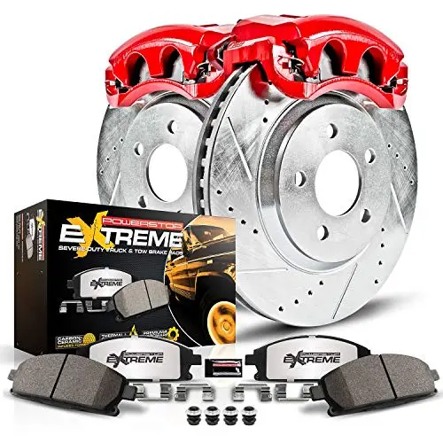 Power Stop Kc2151-36 Rear Z36 Truck And Tow Brake Kit With Calipers 1