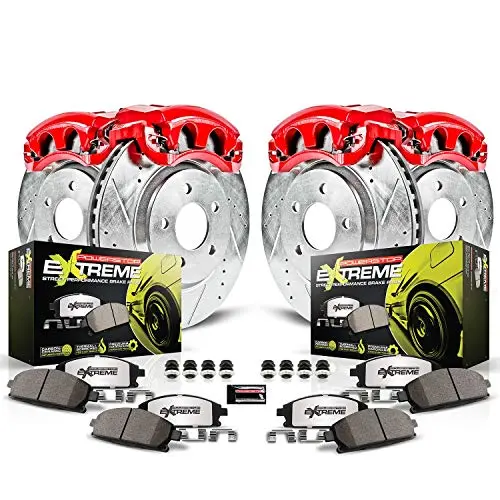Power Stop Kc693-26 Front & Rear Z26 Street Warrior Brake Kit Acura Honda 1