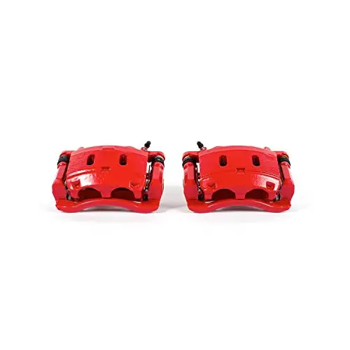 Power Stop S3338 Red Powder-Coated Performance Caliper 1