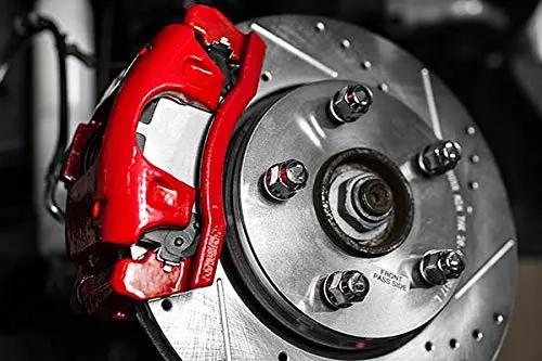 Power Stop S5172 Red Powder-Coated Performance Caliper 2