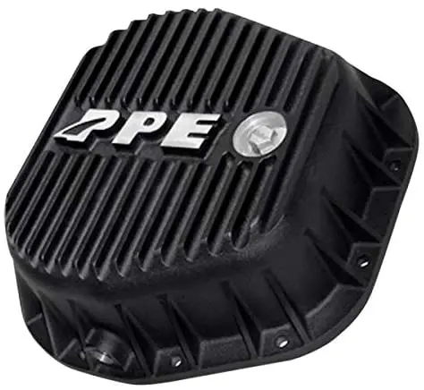 Ppe Heavy Duty Rear Aluminum Differential Cover Black Ford F250/F350 10.25 & 10.50 Inch - 338051020 1