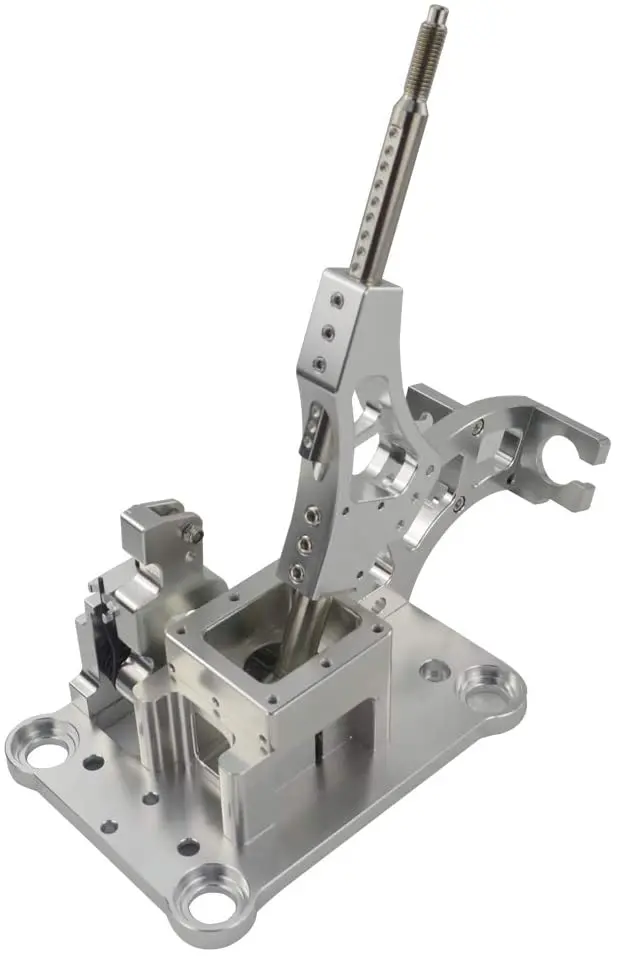 Pqy Billet Aluminum Shifter Direct Replacement Compatible With Acura 04-08 Tl Ua 04-08 Tsx Cl 03-07 Accord Cm K-Swap Oem Cable Box Race-Spec 2