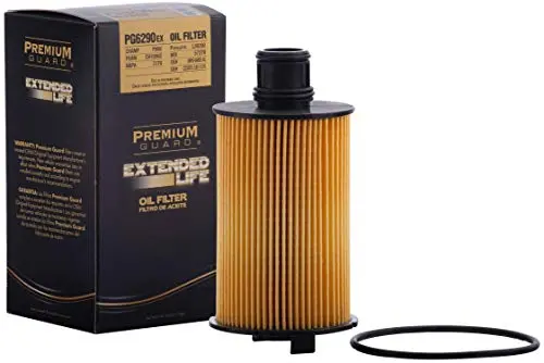 Premium Guard Oil Filter, Extended Life Premium Guard Pg6290ex | Fits 2010-22 Land Rover Range Rover Sport, Range Rover, 2014-19 Range Rover Sport, 2017-21 Jaguar F-Pace, 2010-13 Land Rover Lr4 1
