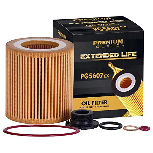 Premium Guard Oil Filter, Extended Life Premium Guard5607ex| Fits Bmw 2007-18 X5, 2007-13 328I, 2013-17 X3, 2012-16 328I, 2007-17 X3, 2007-15 335I, 2013-16 328I Xdrive, 2009-13 328I Xdrive 1
