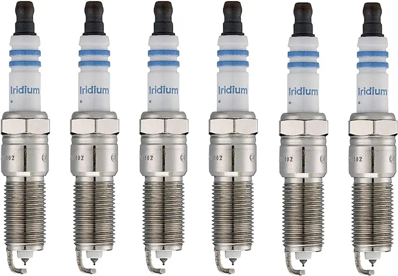 Premium Oe Fine Wire Set 6 Double Iridium Spark Plugs For Buick Chevy Ford Mazda 1