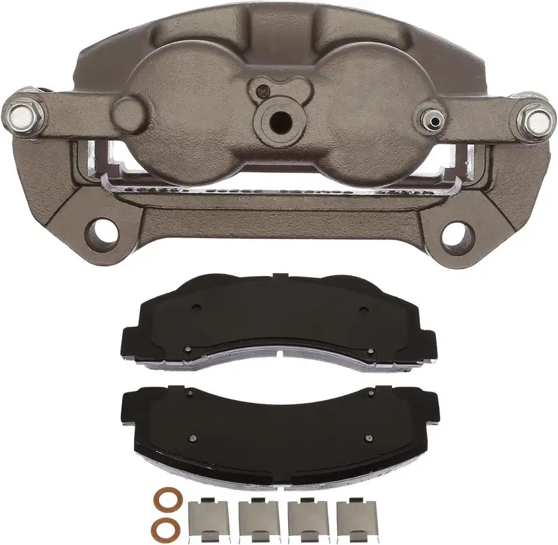 Professional 18R12616 Front Driver Side Disc Brake Caliper Assembly (Loaded Non-Coated), Remanufactured 1