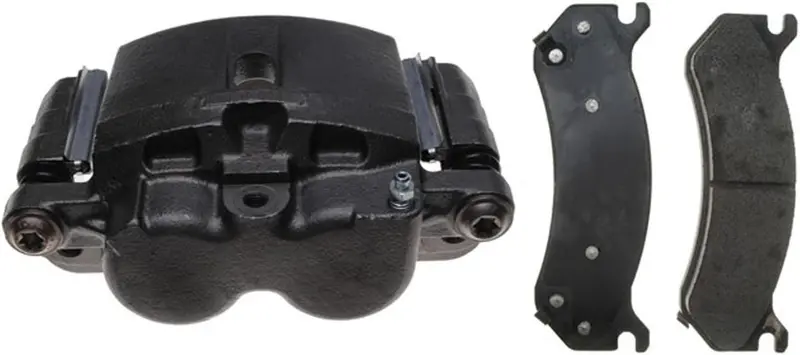Professional 18R1379 Disc Brake Caliper Assembly With Ceramic Pads (Loaded Non-Coated), Remanufactured 1