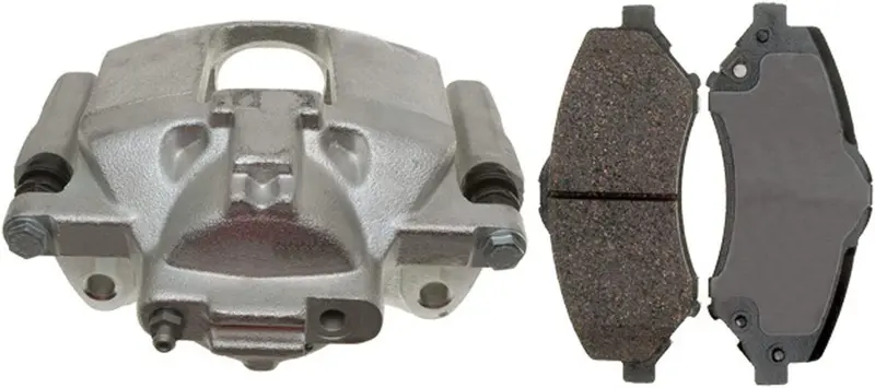 Professional 18R2508 Front Disc Brake Caliper Assembly With Ceramic Pads (Loaded Non-Coated), Remanufactured 1