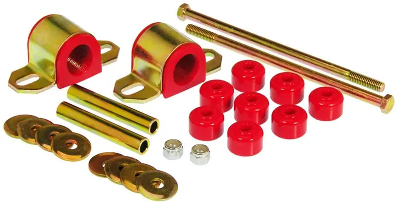 Prothane 4-1110 Red 28 Mm Front Sway Bar Bushing Kit 1