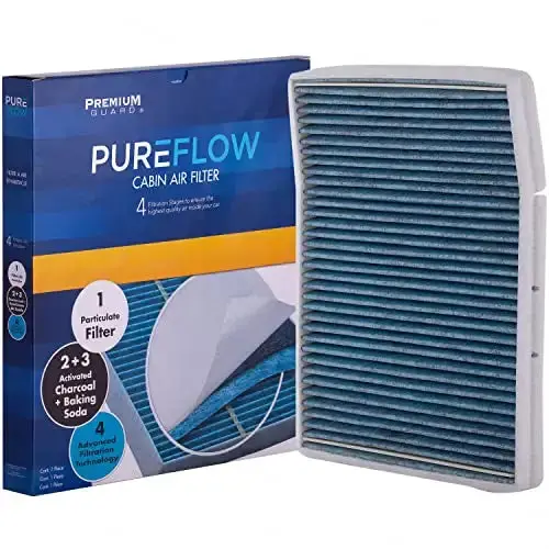 Pureflow Cabin Air Filter Pc5448x | Fits 2006-11 Buick Lucerne, 2005 Cadillac Deville, 2001-03 Oldsmobile Aurora, 2000-05 Pontiac Bonneville 2