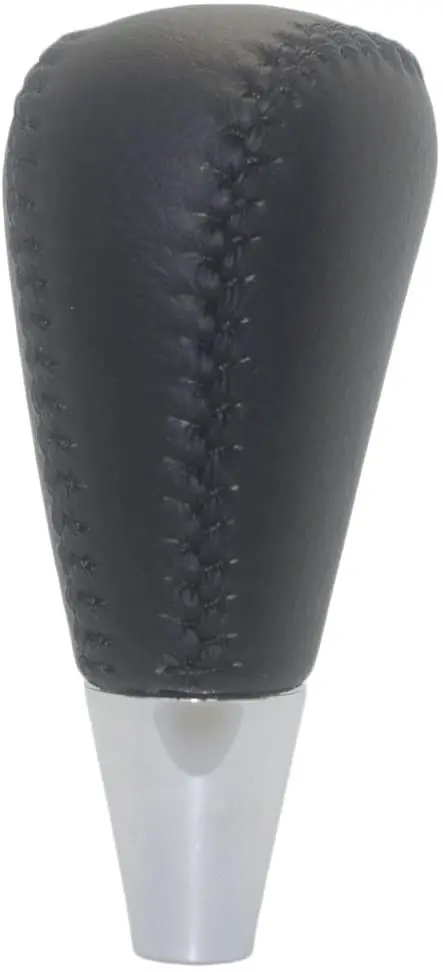 Pursuestar Black Leather Gear Shift Knob For Toyota Camry Crown Rav4 Land Cruiser Hiace Corolla Mazda Lexus Es Rx Gs Is Sc 8