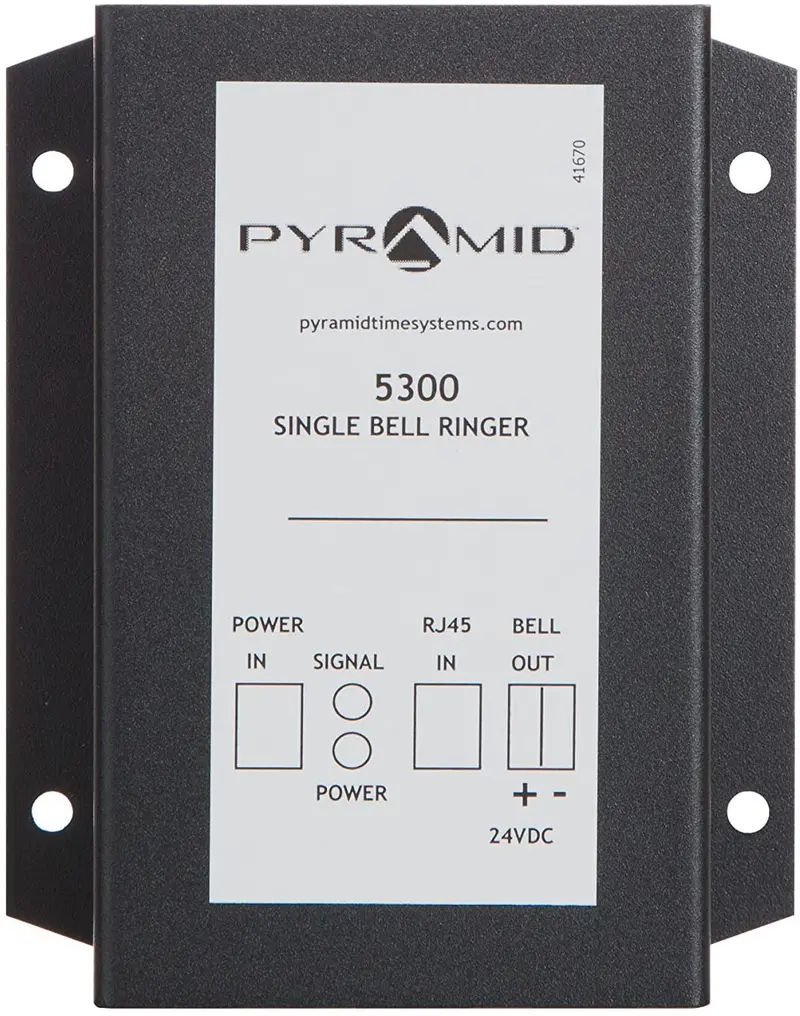Pyramid 24 Volt Single Zone Bell Ringer (5300) 1