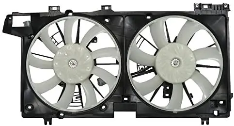 Rareelectrical New Dual Radiator Condenser Fan Compatible With Subaru Legacy 2015-16 45121Al00a Su3115134 45121Al01a 45122Al02a 45131Al00a 1