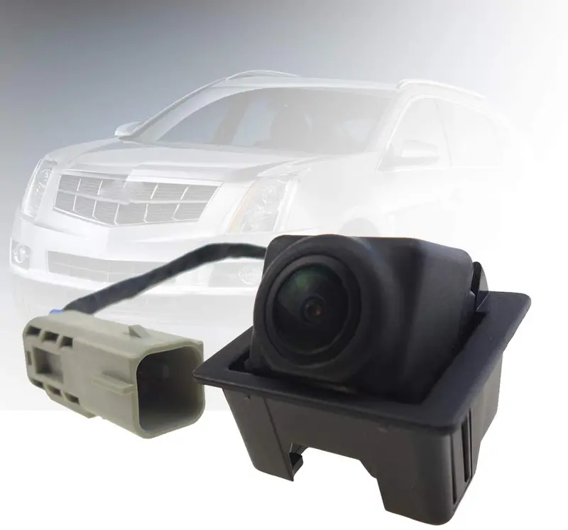 Rear Park Assist Camera For Cadillac Gm Srx 2010-2015, 23205689, Far Infrared Wide Angle Hd Night Vision Waterproof, Replacement Tailgate Rear View Backup Reverse Safty Cameras 1