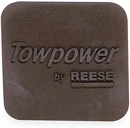 Receiver Tube Cover, 2 In, Black 1
