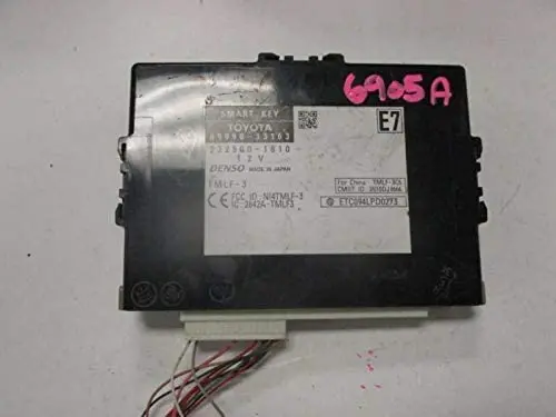 Reused Parts 2012 Fits Lexus Es350 Theft-Locking Keyless Ignition Smart Key 89990-33163 8999033163 1