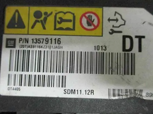 Reused Parts Bag Control Module Fits 12-14 Avalanche Sierra Yukon Tahoe Escalade 13579116 2