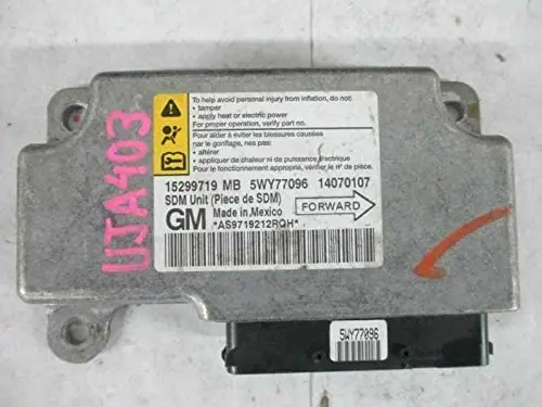 Reused Parts Bag Control Module Fits 2007 07 Fits Chevrolet Malibu 15299719 1