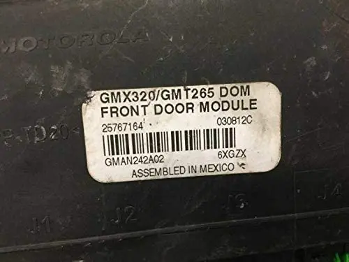 Reused Parts Chassis Ecm Multifunction Lock And Window Front Door Fits 04 Cts 19758 1