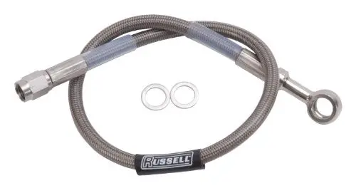 Russell 657012 9" 10Mm Banjo To -3An Brake Hose 1