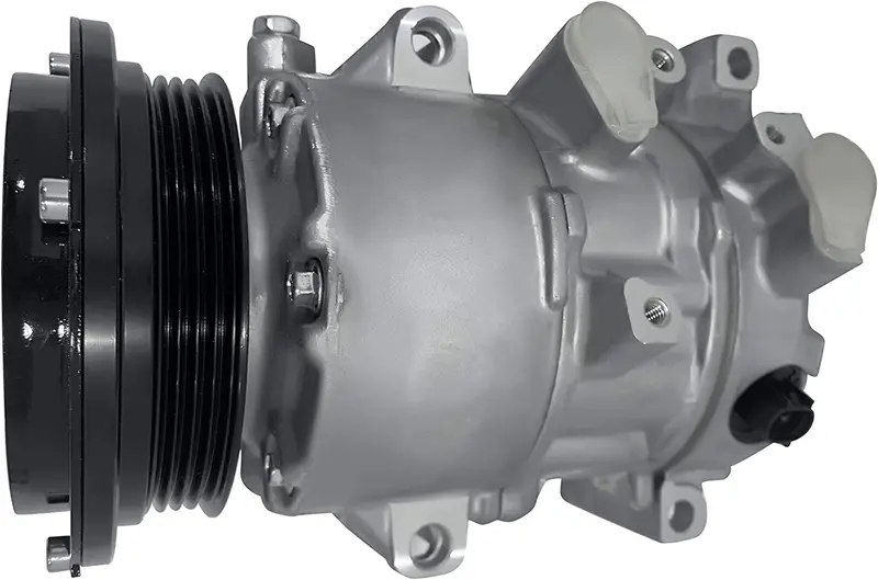 Ryc New Ac Compressor And A/C Clutch Aeh380-01 (4 Grooove Pulley) 1