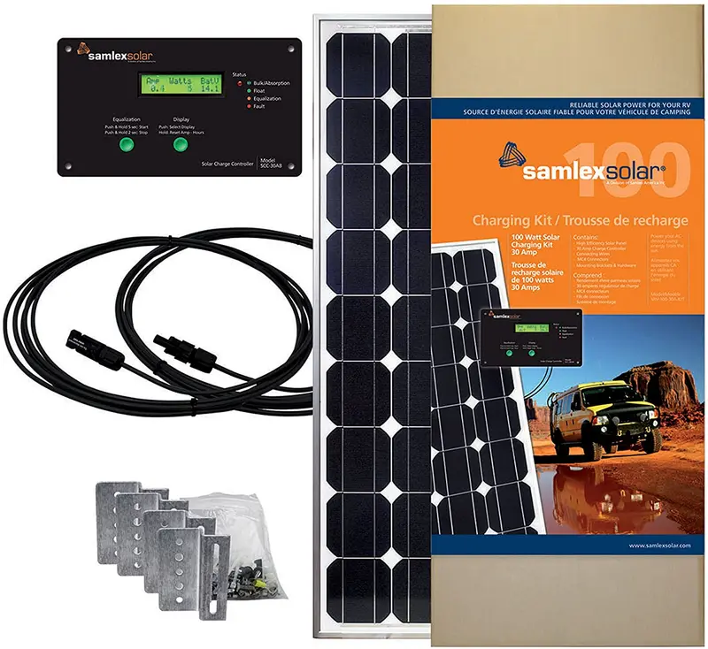 Samlex Srv-150-30A All-In-One Charging Kit - 150 Watt 1