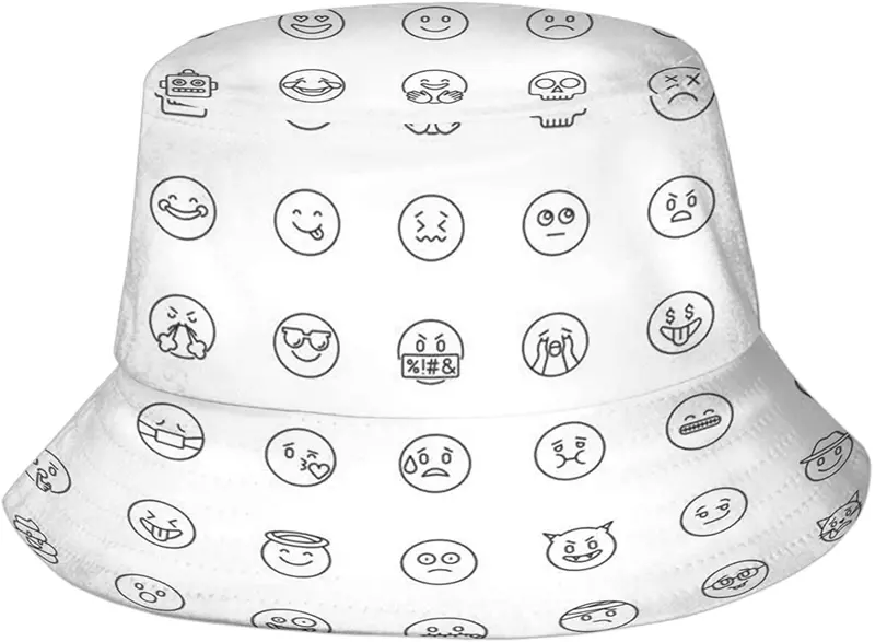 Seamless Geese Pattern - - Goose,Unisex Summer Bucket Hat - Sun Hat Packable Vacation Hat Fun Access 1
