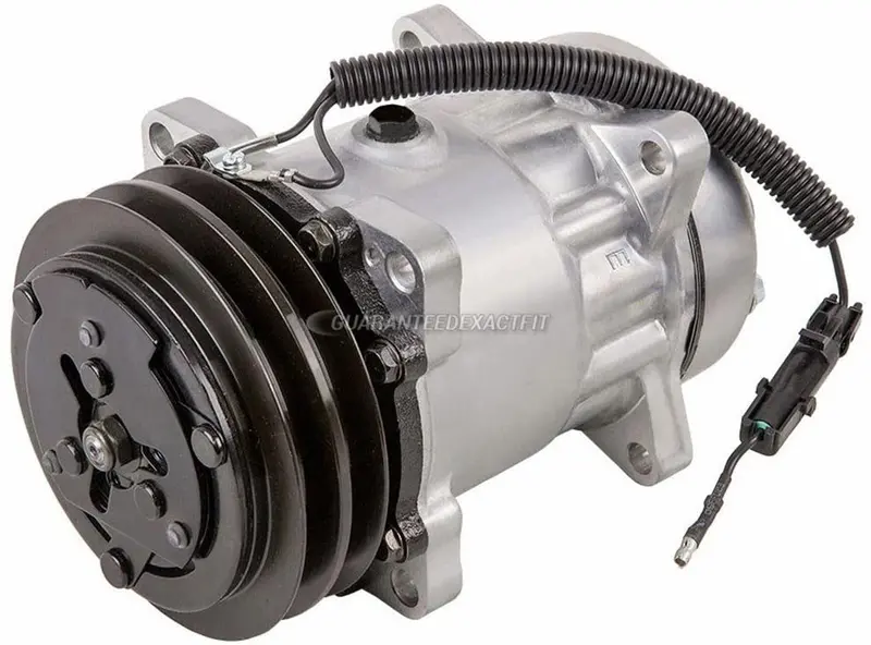 Secondary Ac Compressor & 132Mm A/C Clutch For Dodge Freightliner Mercedes Sprinter Van Replaces Sanden Sd7h15 Flx 4434 - Buyautoparts 60-02050Na New 1