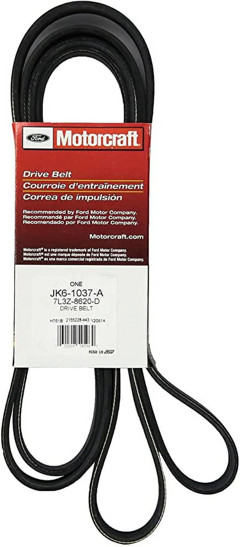 Serpentine Belt Jk6-1037-A 1
