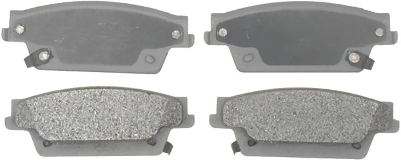 Silver 14D1020am Semi-Metallic Rear Disc Brake Pad Set With Wear Sensor 1