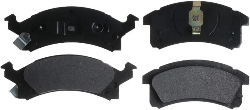 Silver 14D506m Semi-Metallic Front Disc Brake Pad Set With Wear Sensor 1