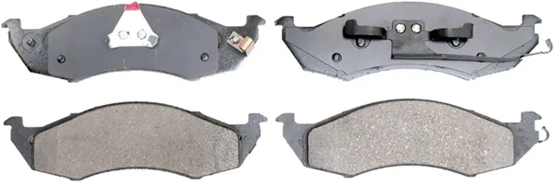 Silver 14D576c Ceramic Front Disc Brake Pad Set With Wear Sensor 1