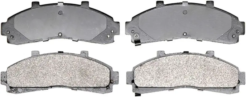 Silver 14D652m Semi-Metallic Front Disc Brake Pad Set With Wear Sensor,7.1 X 5.9 X 2.2 Inches 1