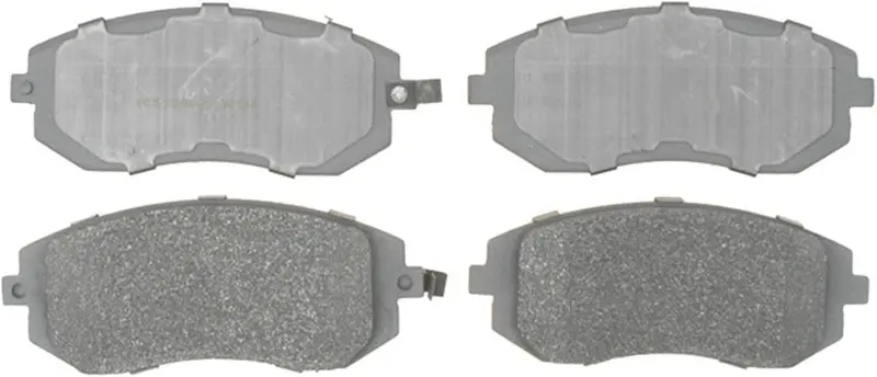 Silver 14D929m Semi-Metallic Front Disc Brake Pad Set With Wear Sensor 1