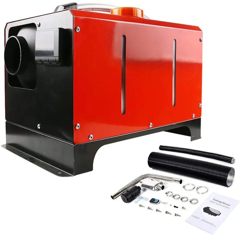 Smasamde Diesel Parking Heater 8Kw Diesel Air Heater 12V/24V Diesel Heater 5000W With Lcd Switch + Remote Control For Rv Bus Car Motorhome Boats 1