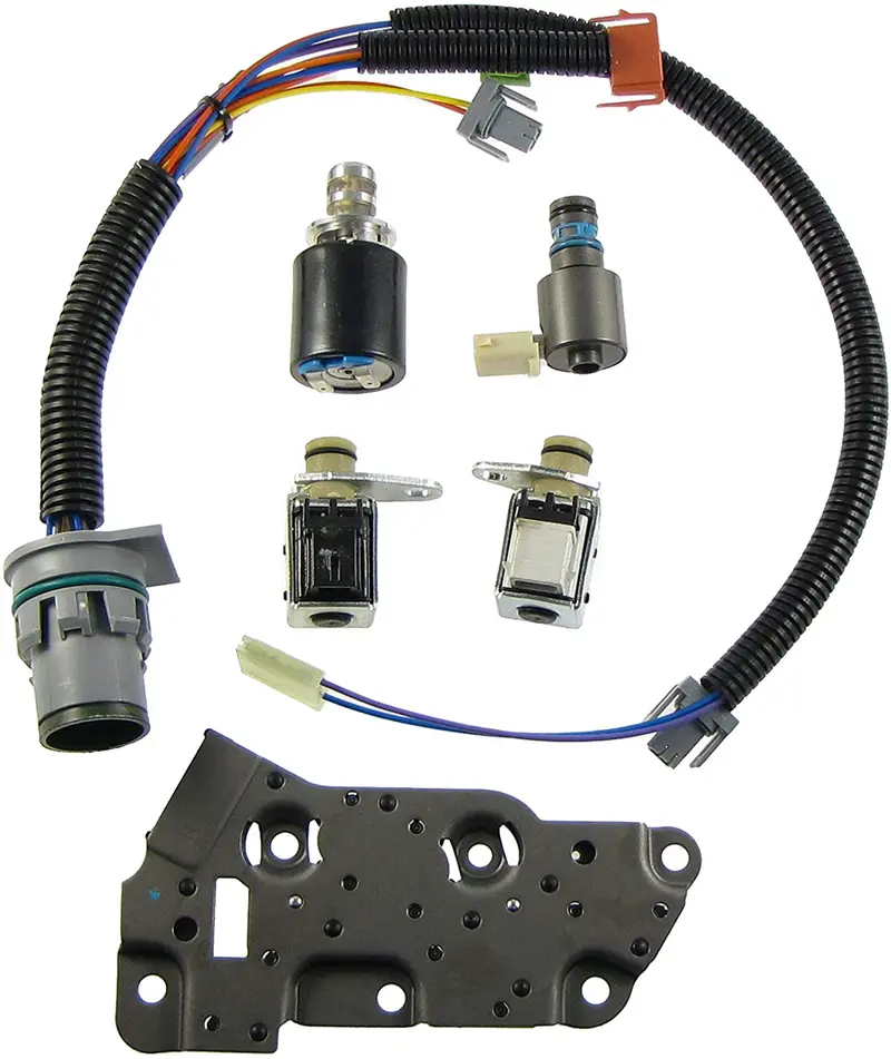 Solenoid Kit 4L80e 85E Shift Solenoids Epc Tcc And Wire Harness 1