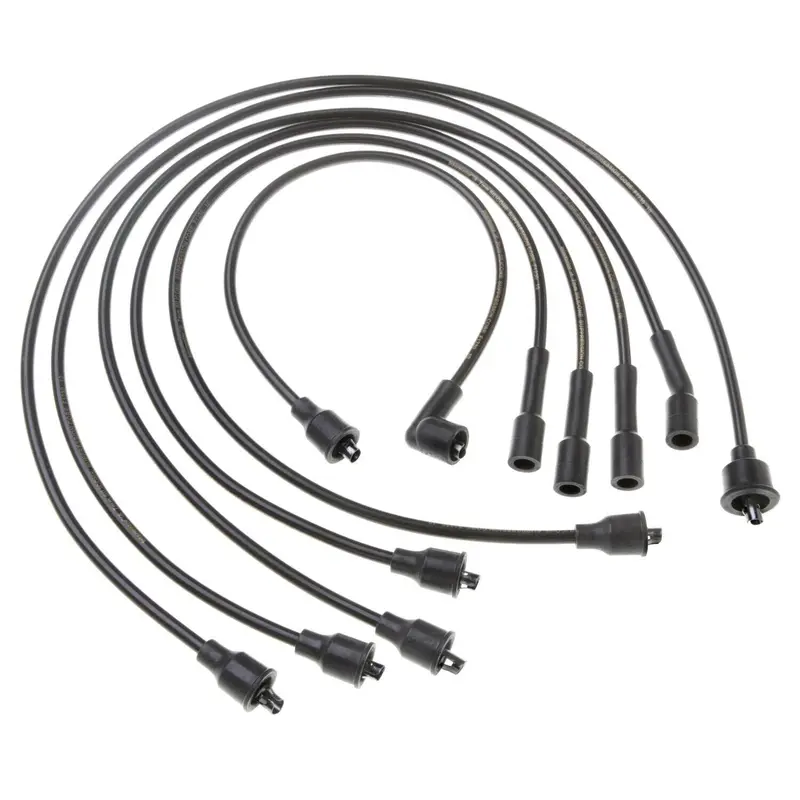 Spark Plug Wire Set For Spider, Sport, Sprint, Alfetta, Mustang Ii+More 55461 1