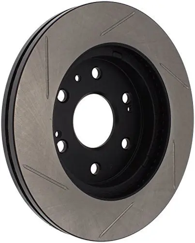 Stoptech 126.66057Sl Sport Slotted Brake Rotor (Front Left), 1 Pack 1