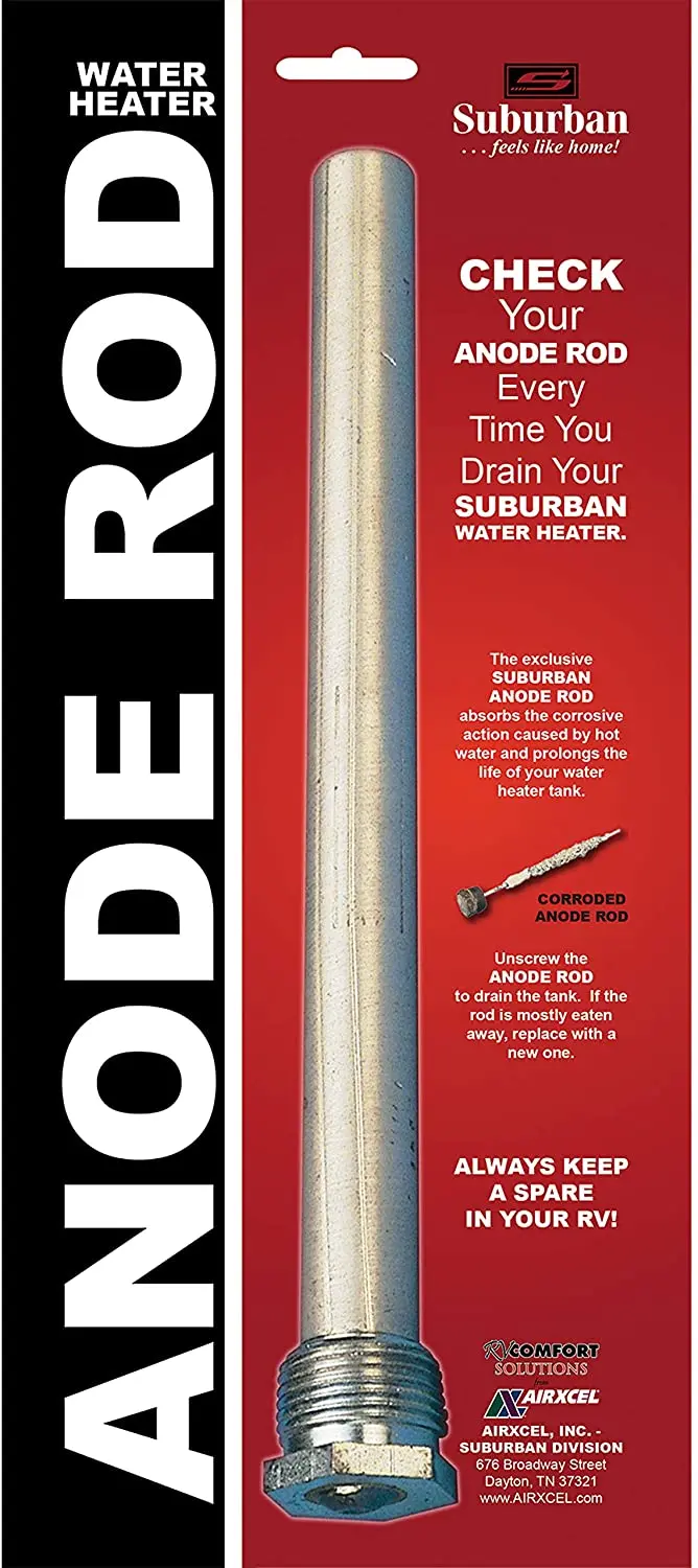Suburban 232768 Water Heater Aluminum Anode Rod 2