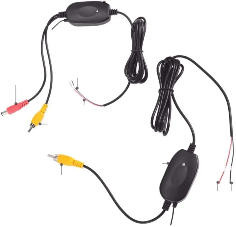 Szwisechip Wireless Color Video Transmitter And Receiver For Vehicle Backup Camera/Front Car Camera 1