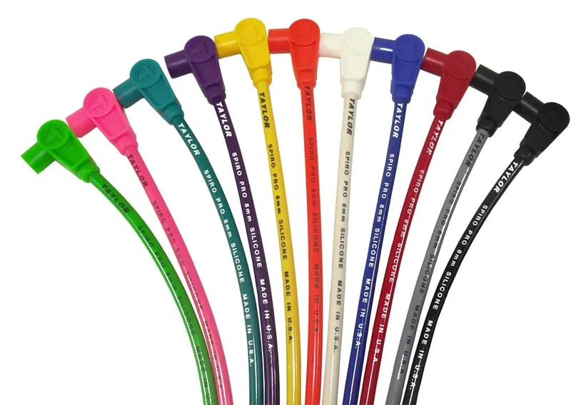 Taylor Cable 74652 Spiro-Pro Blue Spark Plug Wire Set 1