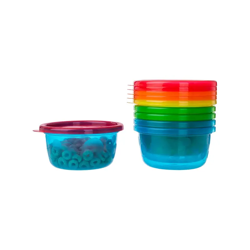 The First Years Take & Toss Baby Food Storage Container With Snap-On Lids, 8 Oz, 6 Pk 1