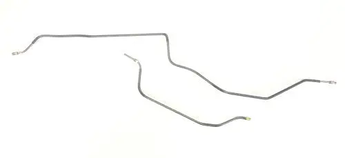 The Stop Shop Stainless Rear Axle Brake Line Pair - 2 Lines On Rear Axle Compatible With 1975-1981 Camaro 1
