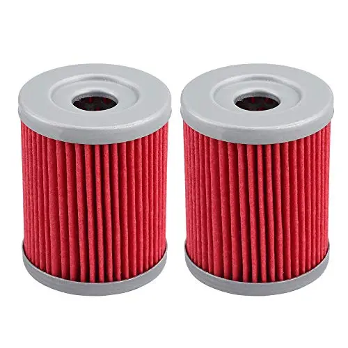 Tvent Hf132 132 Oil Filter Replacement For Suzuki Drz125 125 Lt160 An400 Rv200 Ltf250 Kawasaki Kh125 Klx125 Yamaha Yp400 Cp250 (2 Pack) 1