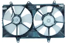 Tyc 620010 Toyota Corolla Replacement Radiator/Condenser Cooling Fan Assembly 1