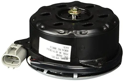 Tyc 630260 Toyota Corolla Replacement Cooling Fan Motor Condenser 1