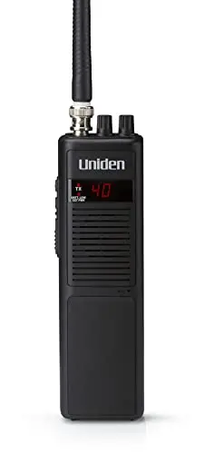 Uniden Pro401hh Professional Series 40 Channel Handheld Cb Radio, 4 Watts Power With Hi/Low Power Switch, Auto Noise Cancellation, Belt Clip And Strap Included, 2.75In. X 4.33In. X 8.66In. 1